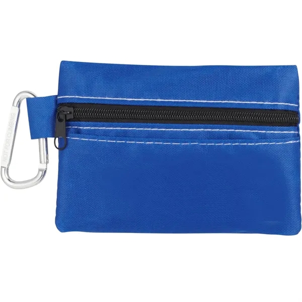 Royal (Ryl) color option for Zippered 20 Piece First Aid Pouch