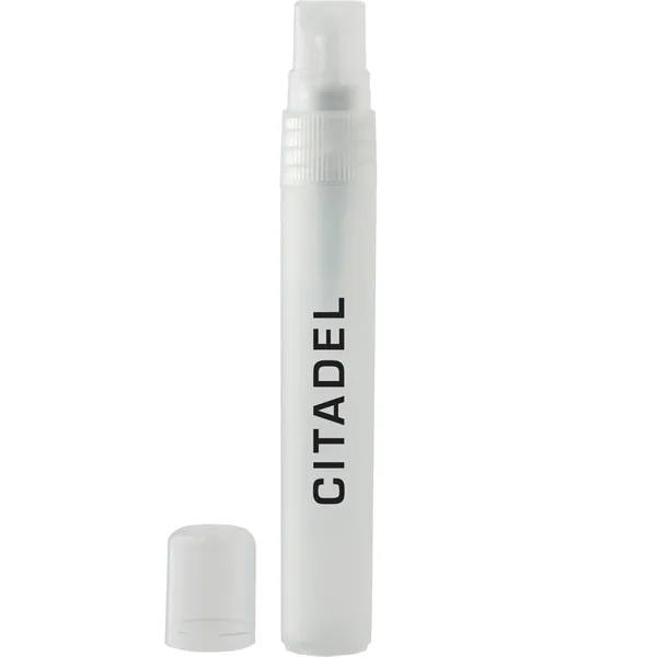 Clear (Cl) color option for 0.27oz Pen Sprayer Sanitizer With 62% Alcohol