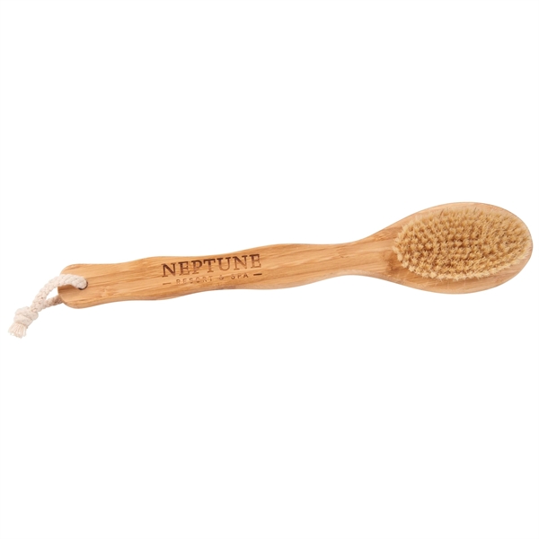 Natural (Nt) color option for Bamboo Shower & Body Brush