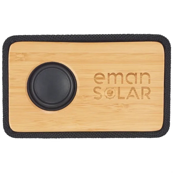 Natural (Nt) color option for Boundary Natural Bamboo Bluetooth Speaker