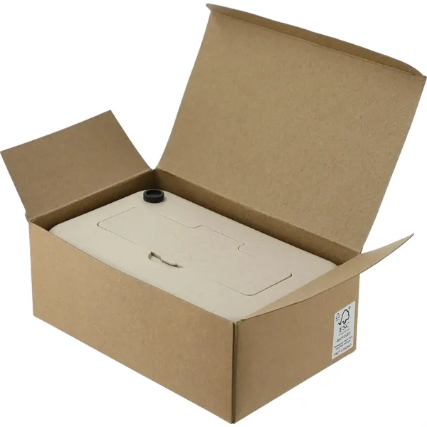 Beige color option for Bamboo Fiber Lunch Box With Utensils