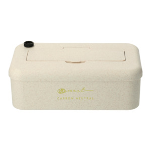 Photo of Bamboo Fiber Lunch Box With Utensils