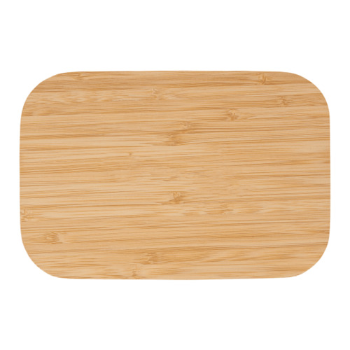 Photo of Bamboo Fiber Lunch Box With Cutting Board Lid