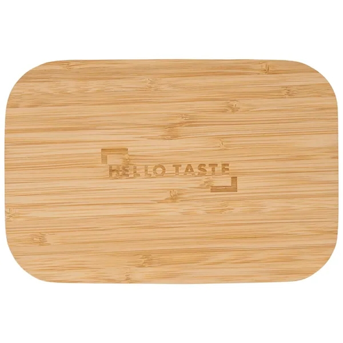 Main photo of Bamboo Fiber Lunch Box With Cutting Board Lid