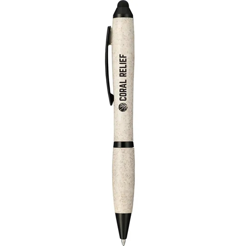 Main photo of Nash Wheat Straw Ballpoint Stylus Pen