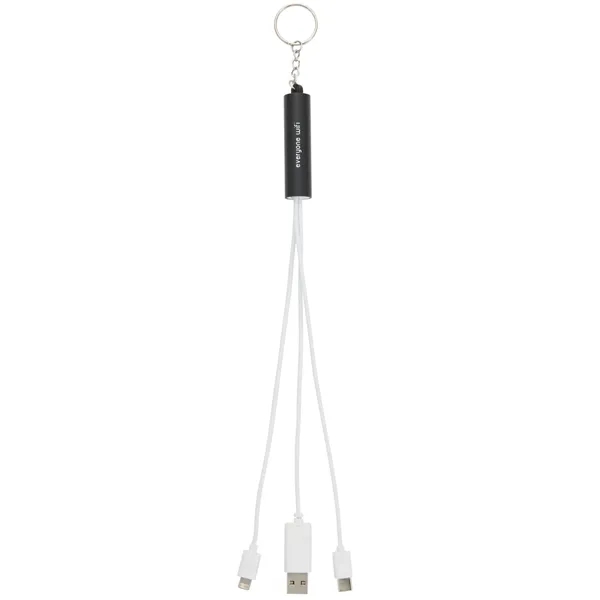 Black (Bk) color option for Route Light Up Logo 5 In 1 Cable