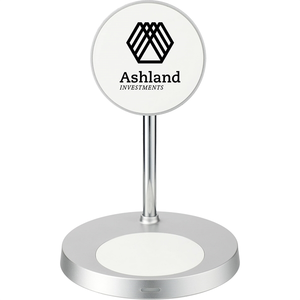 Photo of Mag Click™ Dual Fast Wireless Charging Stand W/Base