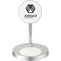 Mag Click™ Dual Fast Wireless Charging Stand W/Base