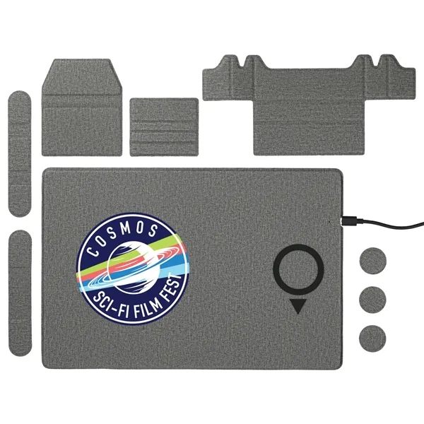 Gray (Gy) color option for Mag Click™ Fast Wireless Charging Desk Organizer