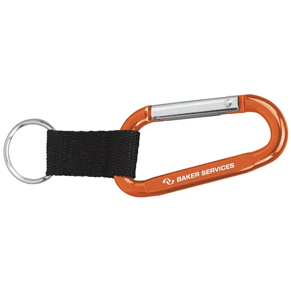 Orange color option for Anodized Carabiner 8mm