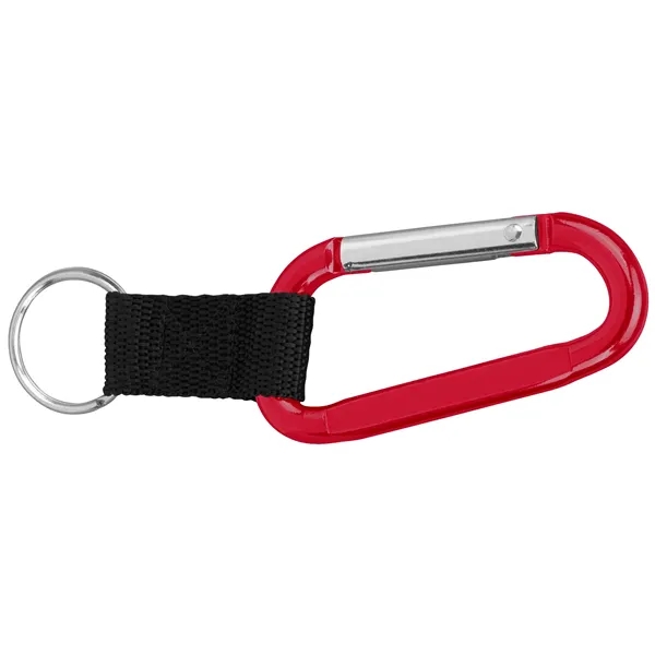 Red color option for Anodized Carabiner 8mm
