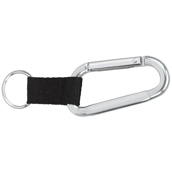 Silver color option for Anodized Carabiner 8mm