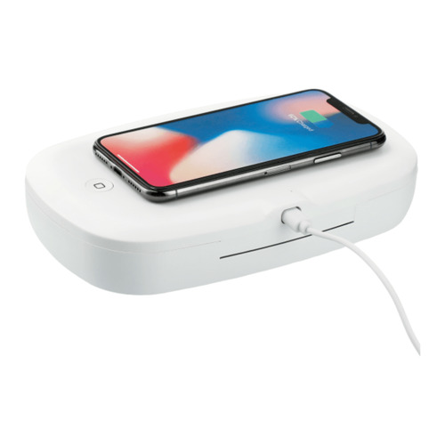 Photo of Uv Phone Sanitizer With Wireless Charging Pad