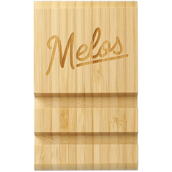 Natural (Nt) color option for Estand Bamboo Phone And Tablet Stand