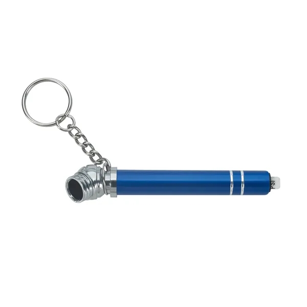 Blue color option for Mini Double Ring Tire Pressure Gauge