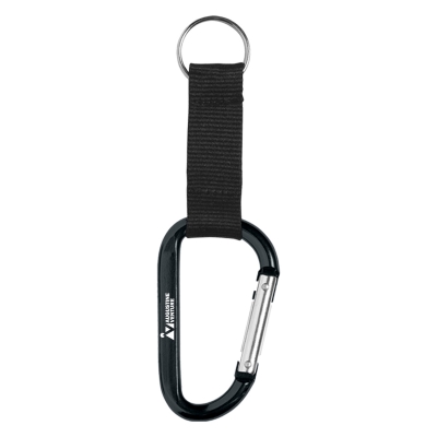 Black color option for 6mm Carabiner