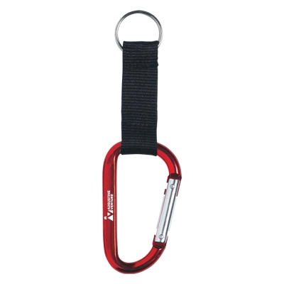 Red color option for 6mm Carabiner