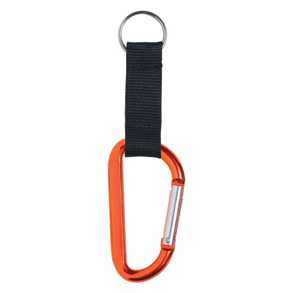 ORANGE color option for 8mm Carabiner