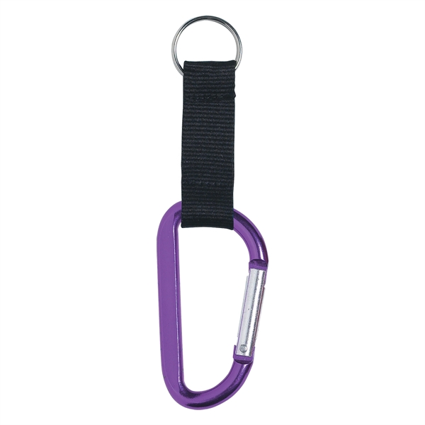 PURPLE color option for 8mm Carabiner