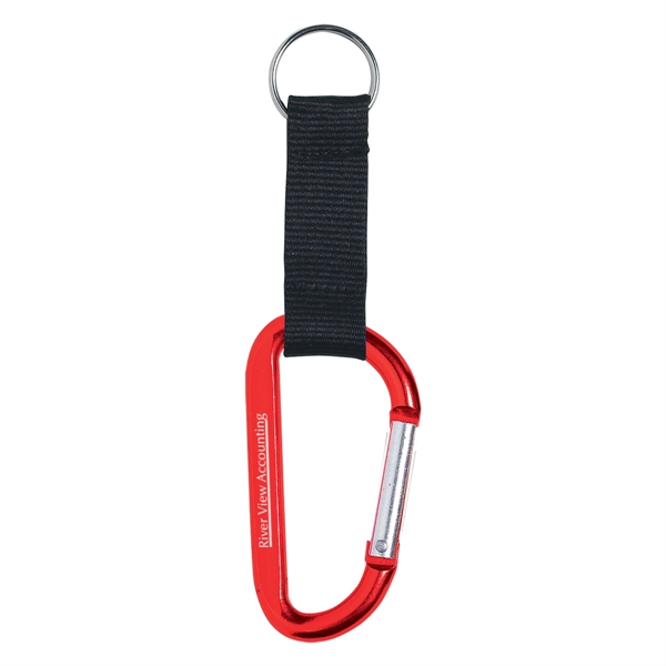 RED color option for 8mm Carabiner
