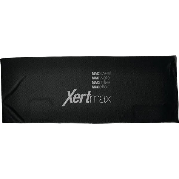 Black (Bk) color option for Alpha Fitness Towel