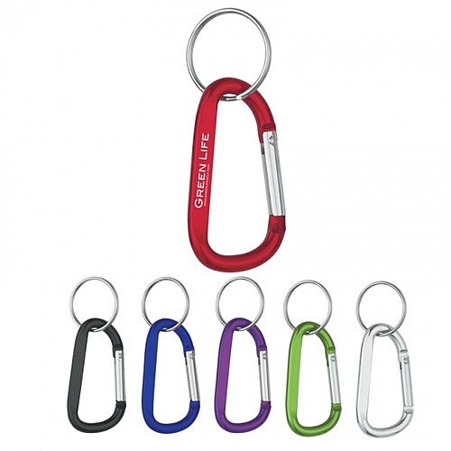 Main photo of 8mm Carabiner With Split Ring