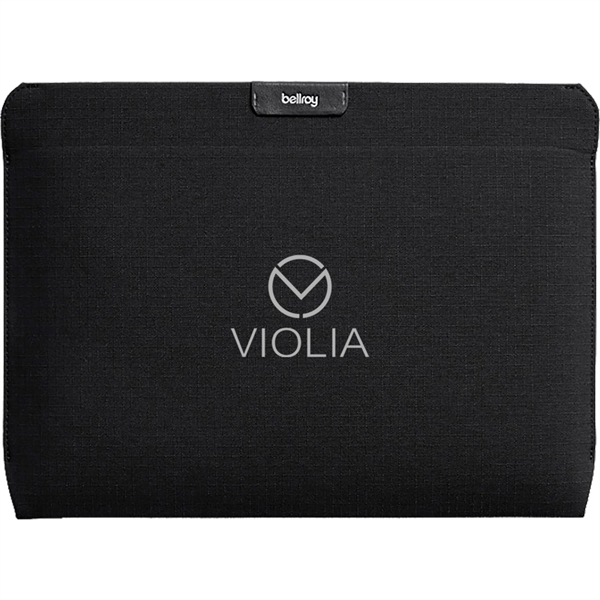 Black (Bk) color option for Bellroy 16" Laptop Sleeve