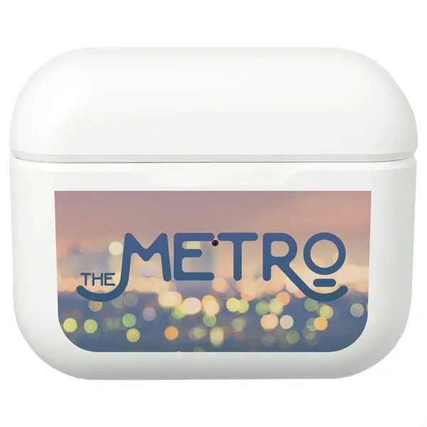 White (Wh) color option for Synergy True Wireless Auto Pair Earbuds With Enc