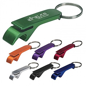 Photo of Aluminum Bottle/Can Opener Key Ring