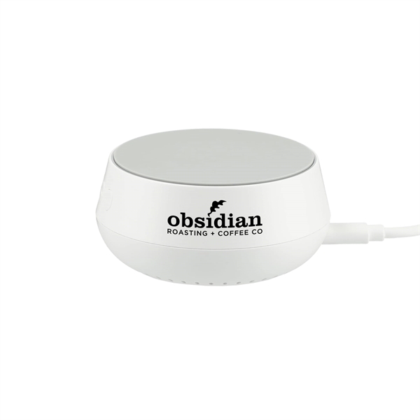 White (Wh) color option for Sound Machine With Qi 15 W Wireless Charger