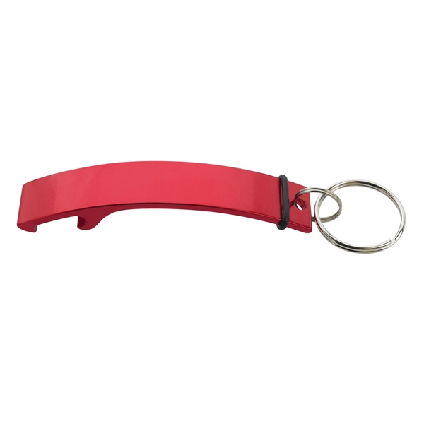 RED color option for Curve Aluminum Bottle Opener