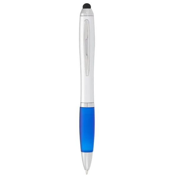 Silver W/Blue color option for Nash Ballpoint Pen Stylus