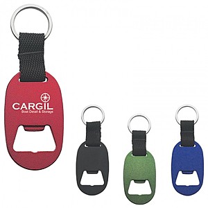 Photo of Metal Key Tag With Bottle Opener