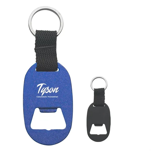 Main photo of Metal Key Tag With Bottle Opener