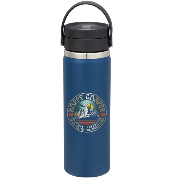 Indigo (Idg) color option for Hydro Flask® Wide Mouth 20 Oz Bottle With Flex Sip Lid™