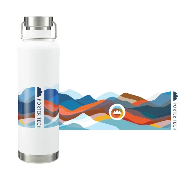 White (Wh) color option for Thor Copper Vacuum Insulated Bottle 32oz