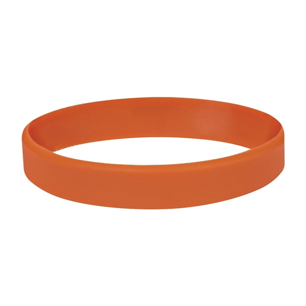 Burnt Orange color option for Single Color Silicone Bracelet