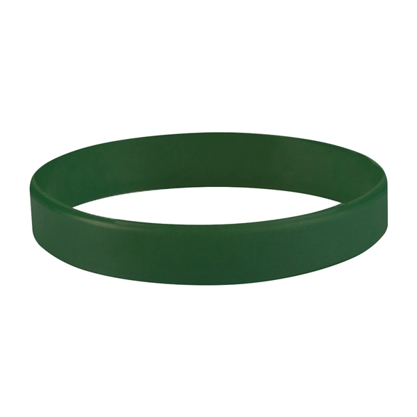 Forest Green color option for Single Color Silicone Bracelet