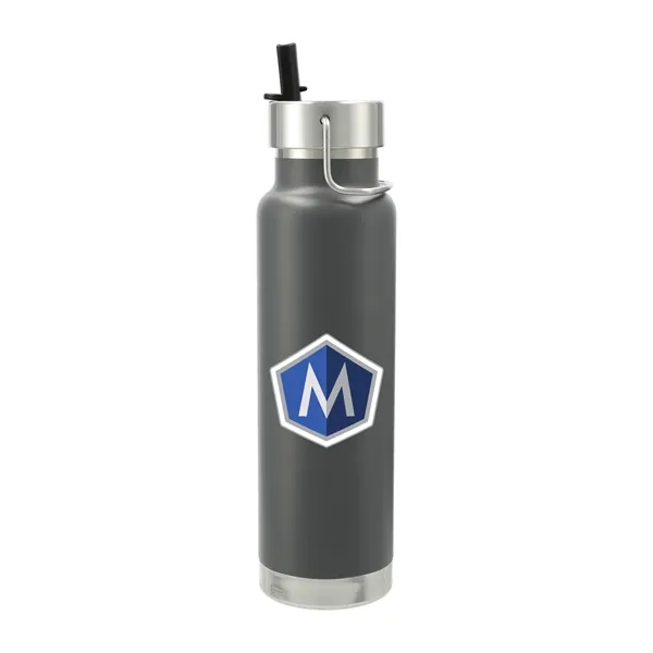 Gray (Gy) color option for Thor Copper Vacuum Insulated Bottle 25oz Straw Lid