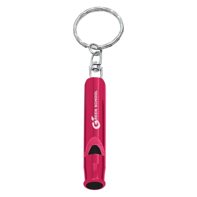 Red color option for Whistle Key Ring