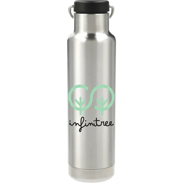Silver (Sl) color option for Klean Kanteen Eco Insulated Classic 20oz   Loop Cap