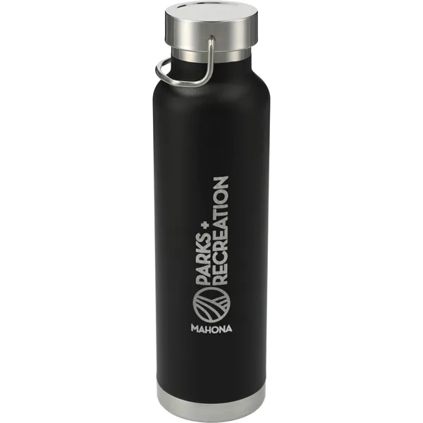 Black (Bk) color option for Thor Copper Vacuum Insulated 22oz Water Bottle