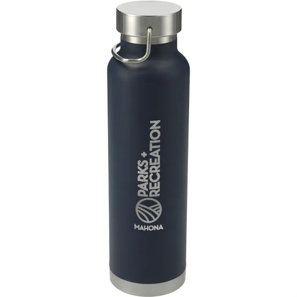 Navy (NY) color option for Thor Copper Vacuum Insulated 22oz Water Bottle