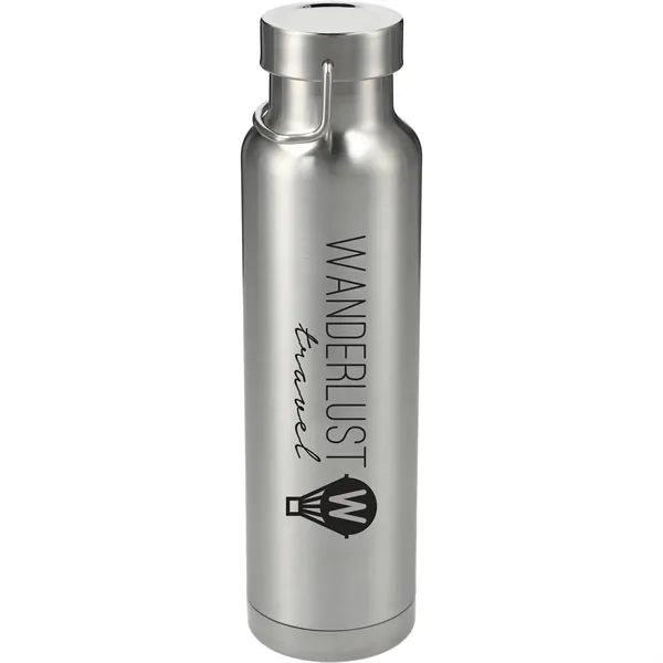 Silver (SL) color option for Thor Copper Vacuum Insulated 22oz Water Bottle