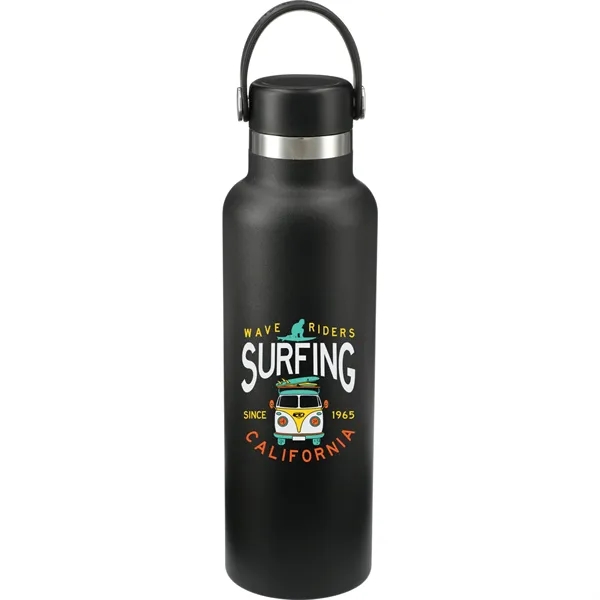 Black (Bk) color option for Hydro Flask® Standard Mouth 21 Oz Bottle With Flex Cap