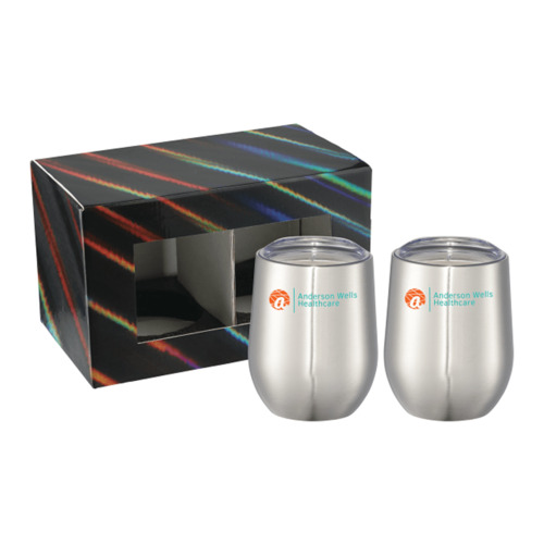Photo of Corzo Cup 12oz 2 In 1 Gift Set