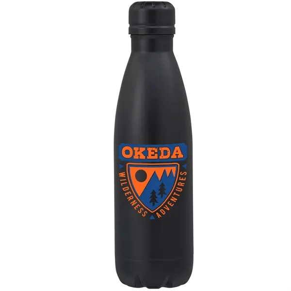 Black (BK) color option for Copper Vacuum Insulated Bottle 17oz