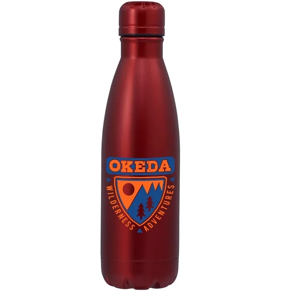 Red (Rd) color option for Copper Vacuum Insulated Bottle 17oz