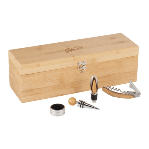 Photo of Bamboo Wine Case Set