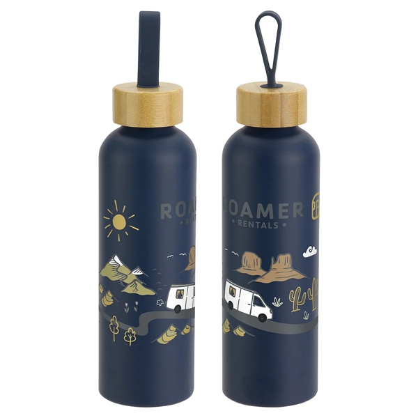 Medium Navy Blue color option for Asbury 24 Oz Recycled Aluminum Bottle